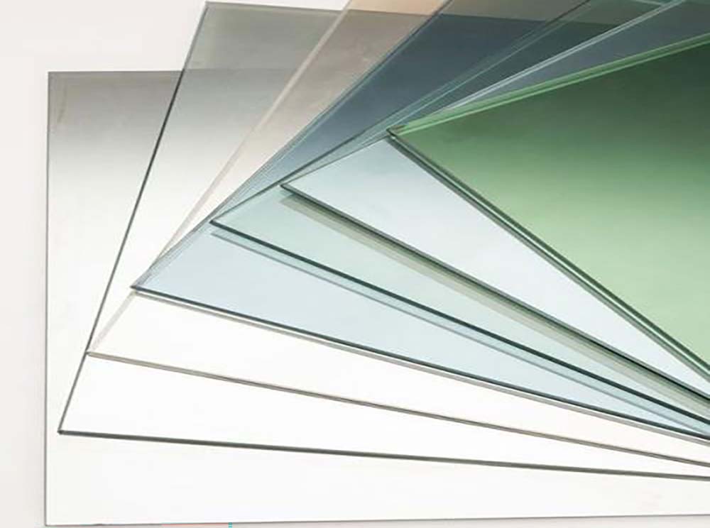 Solar reflective glass