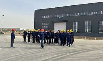 Production line fire drill - to enhance safety awareness and improve disposal capacity